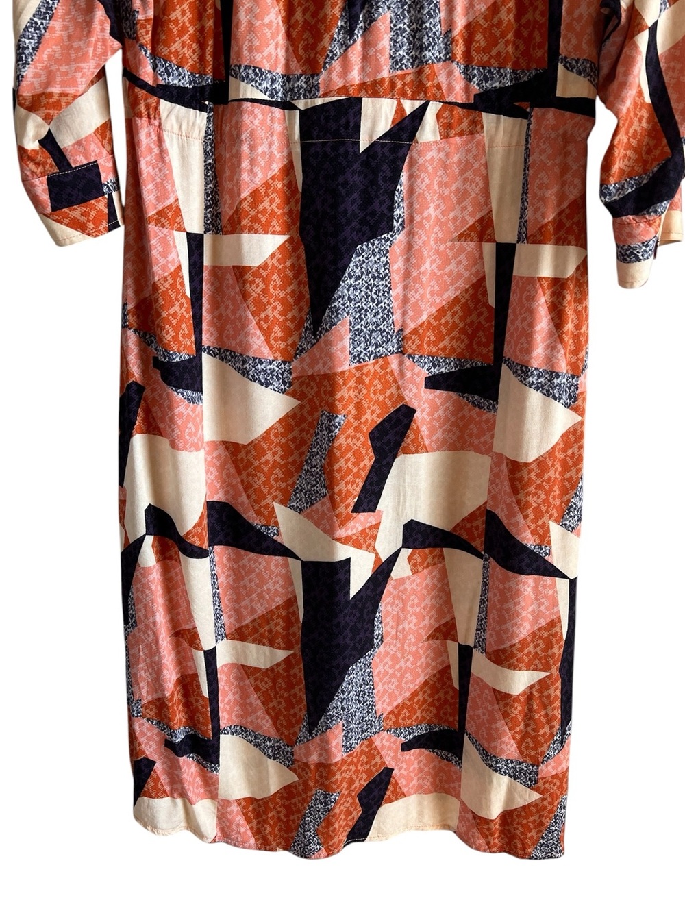 Anthropologie Corey Lynn Calter Abstract Shirtdress size XS good condition - Picture 12 of 15